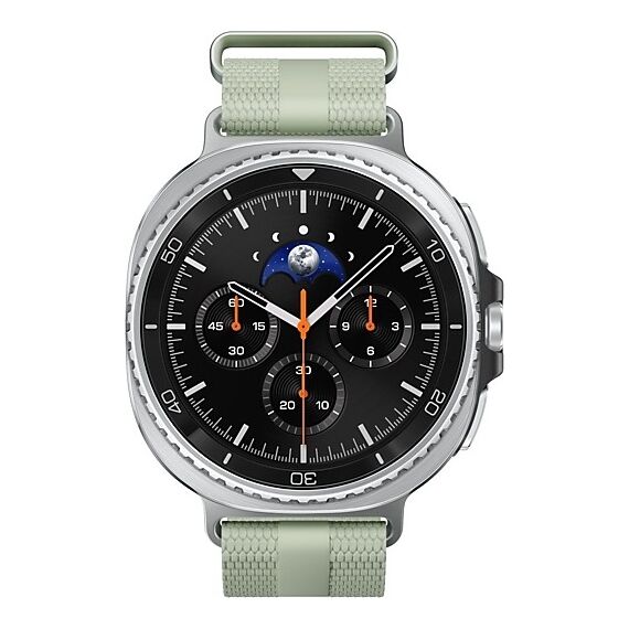 Galaxy Watch 8 Classic | 46 мм | 4G LTE | Black | Athleisure/Sage | S/M, Тип ремешка : Athleisure, Размер корпуса : 46 мм, Цвет: Black, Цвет ремешка: Sage, Размер ремешка : S/M, Подключение часов : Bluetooth / Wi-Fi + 4G LTE, изображение 3